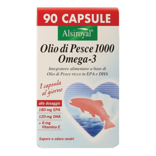 OLIO PESCE 1000 OMEGA3 90CPS