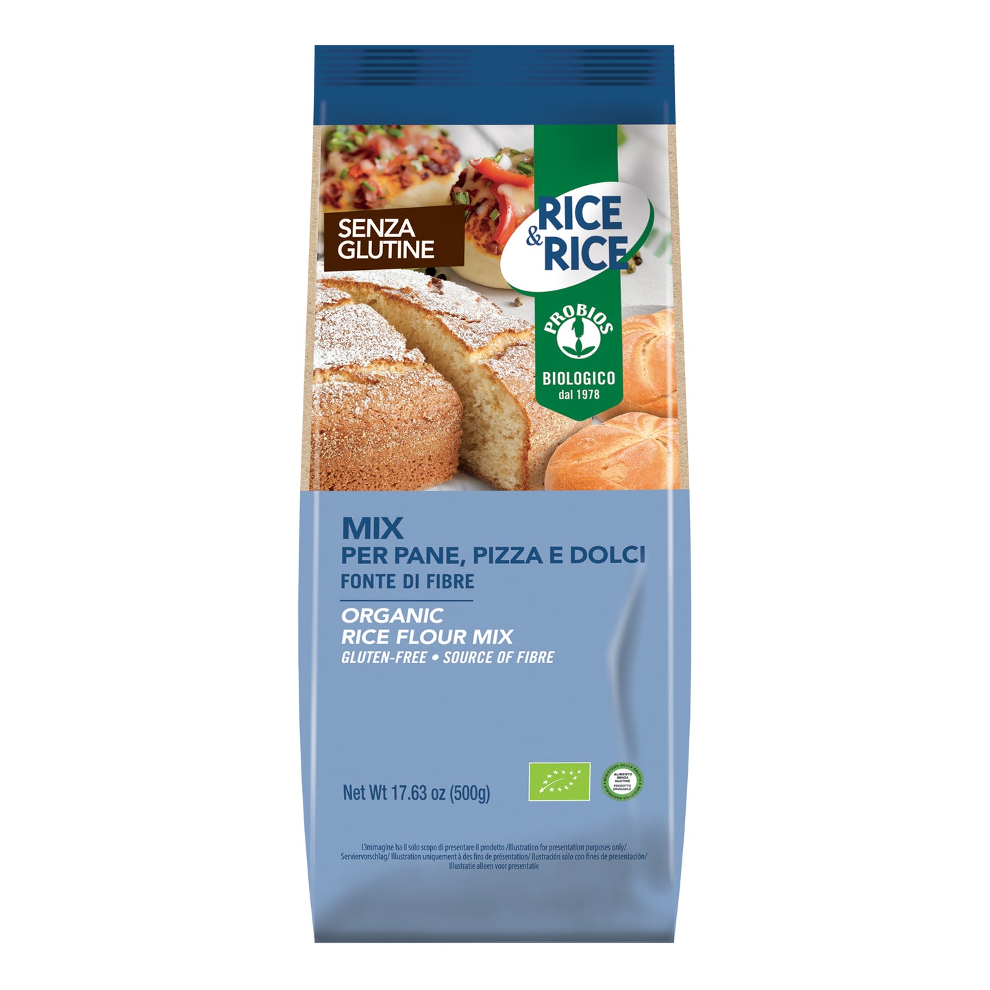 RICE & RICE Mix Pane Pizza Dolci 500g