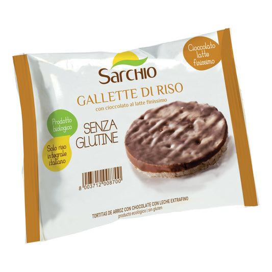 SARCHIO Gallette Cioccolato Latte 34g