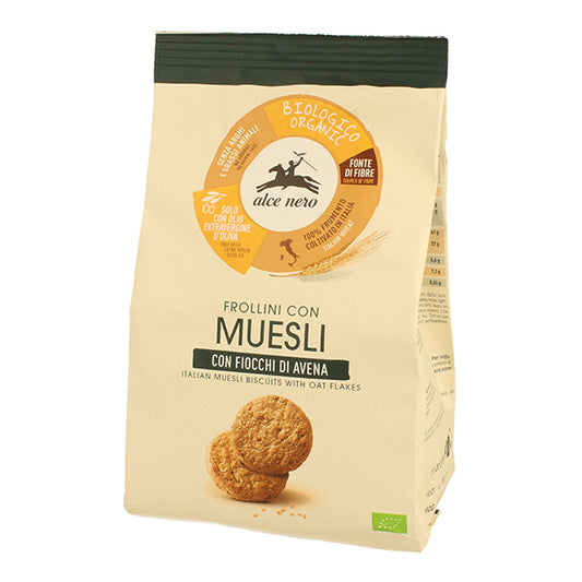 ALCE NERO Frollini C/Muesli Bio 350g