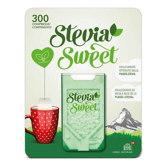 HERMESETAS STEVIA 300CPR