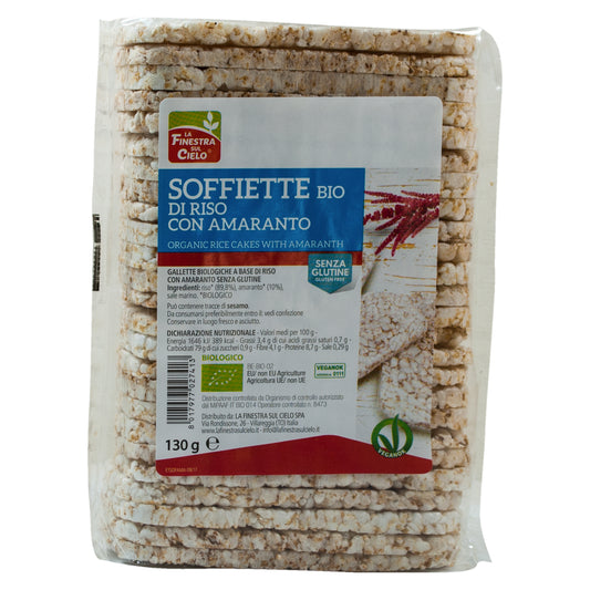 SOFFIETTE RISO C/AMARANTO BIO