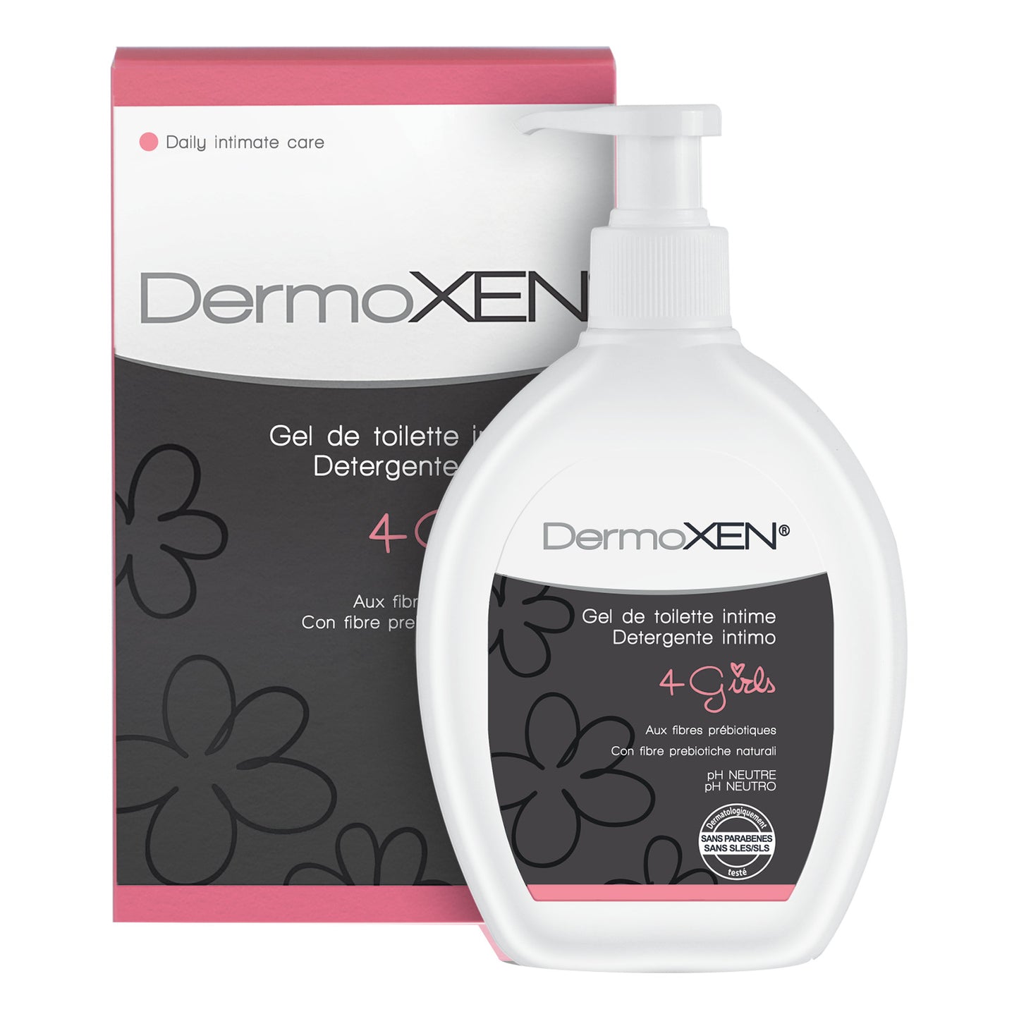 DERMOXEN DET INT 4 GIRLS 200ML