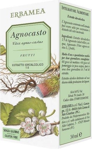 Erbamea Agnocasto Estratto Idroalcolico 50ml