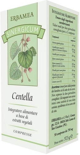 Erbamea Sinergicum Centella 50 Compresse