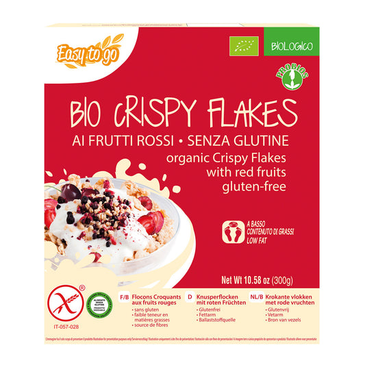 EASY TO GO Crispy Flakes Frutti Rossi 300g