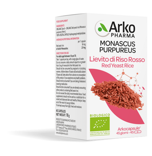 Lievito Riso Rosso 45 Capsule Bio