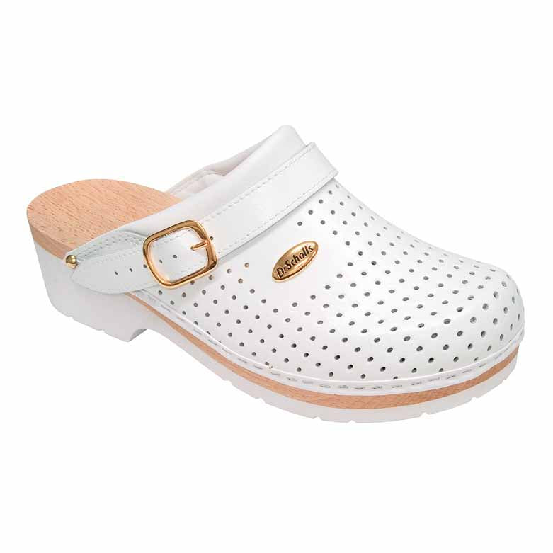 CLOGS Super Comfort C/Cinturino Bianco 37