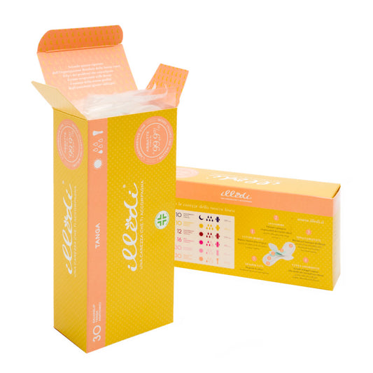 ILLEDI Pantiliner Tanga 30pz