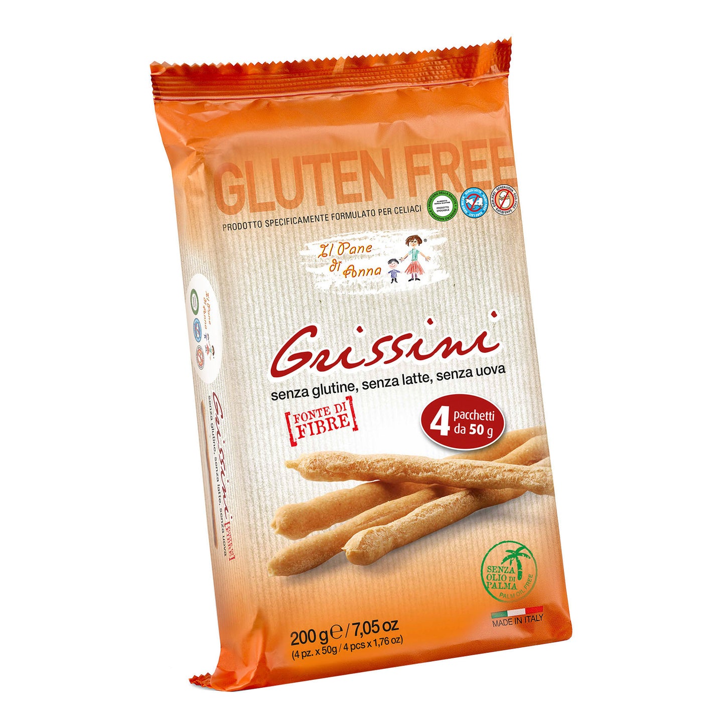 PANE ANNA Grissini 200g (4x50g)