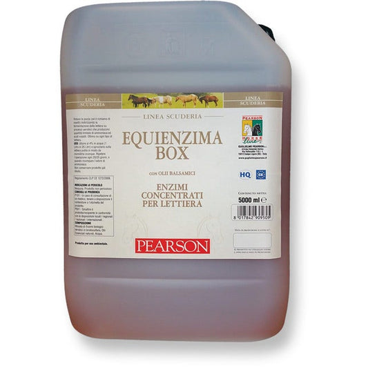 Equienzima Box Enzimi Concentrati Per Lettiera Equini 5 Litri