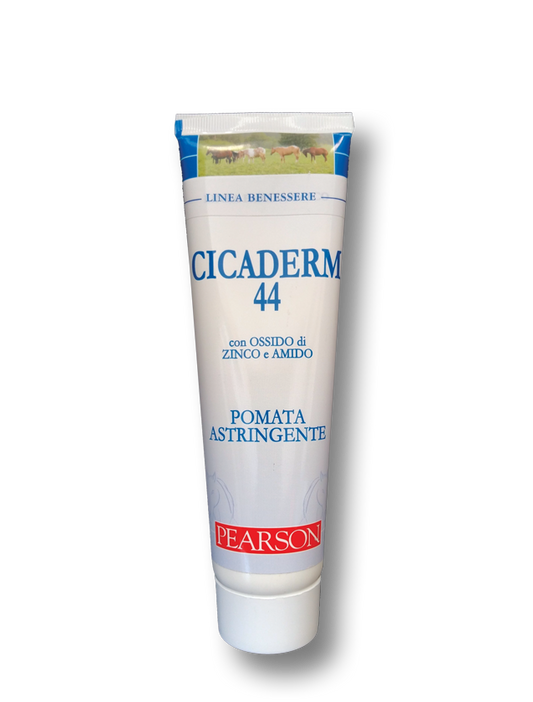 Guglielmo Pearson Cicaderm 44 Con Ossido Di Zinco 22% Pomata Astringente Per Equini 150ml