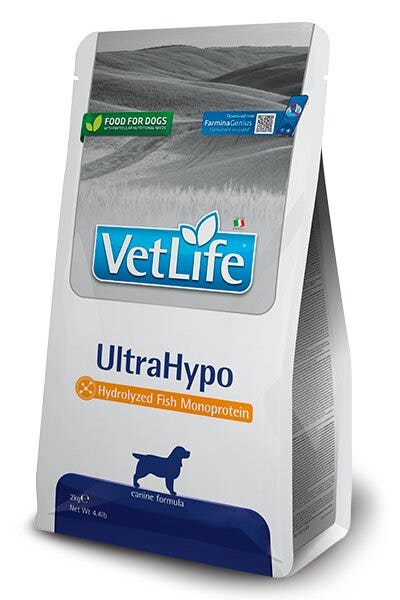 Farmina Vet Life Natural Canine Ultrahypo Cibo Secco Per Cani Sacco 2kg