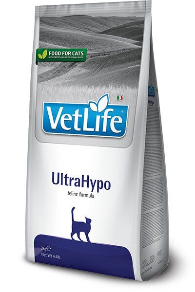 Farmina Vet Life Natural Feline Ultrahypo Cibo Secco Per Gatti Sacco 2kg