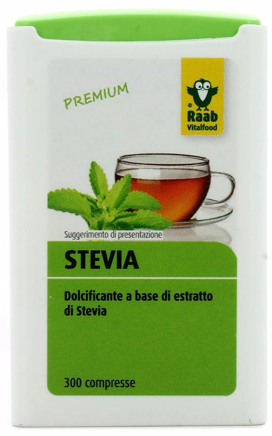 Raab Dolcificante A Base Di Estratto Di Stevia 300 Compresse