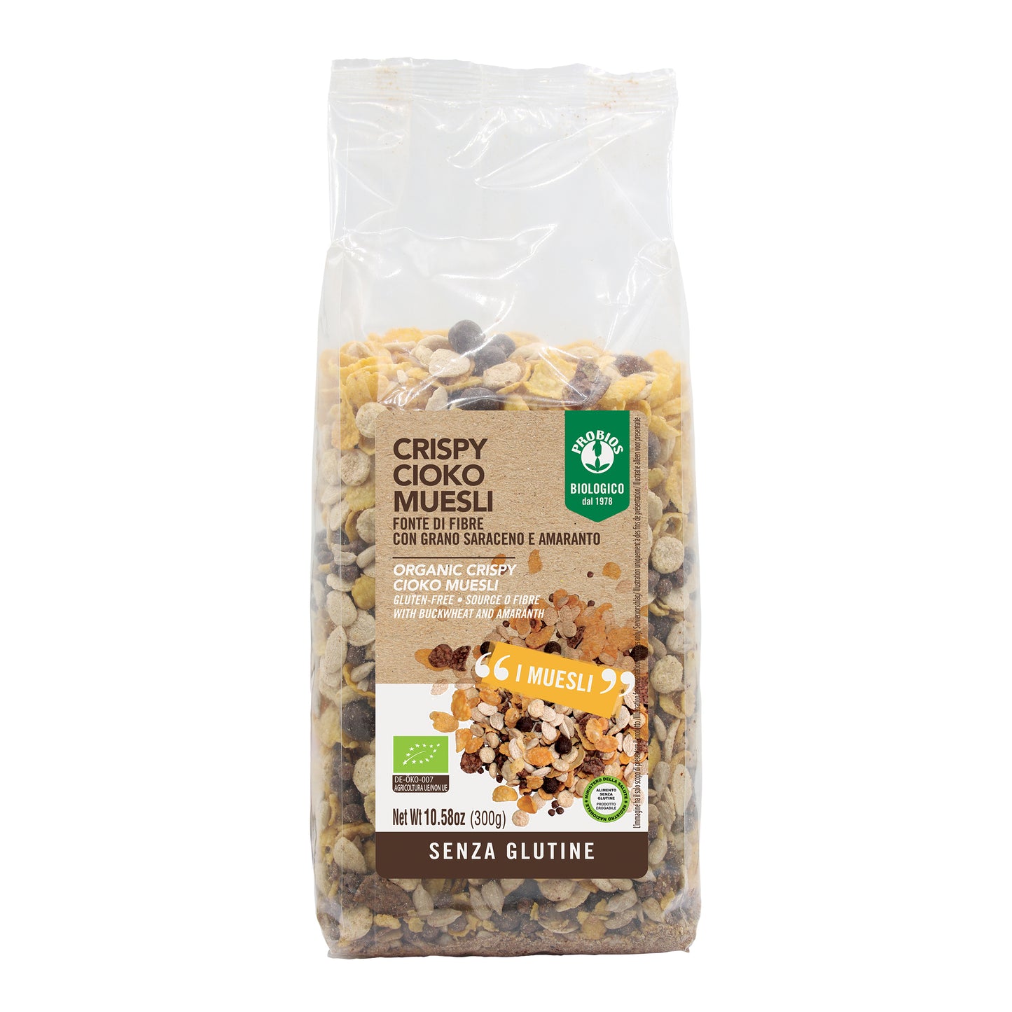 EASY TO GO Crispy Cioko Muesli 300g