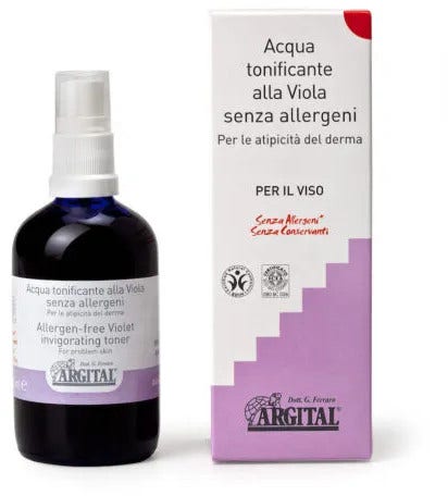 Argital Acqua Tonificante Alle Viole Senza Allergeni 100ml