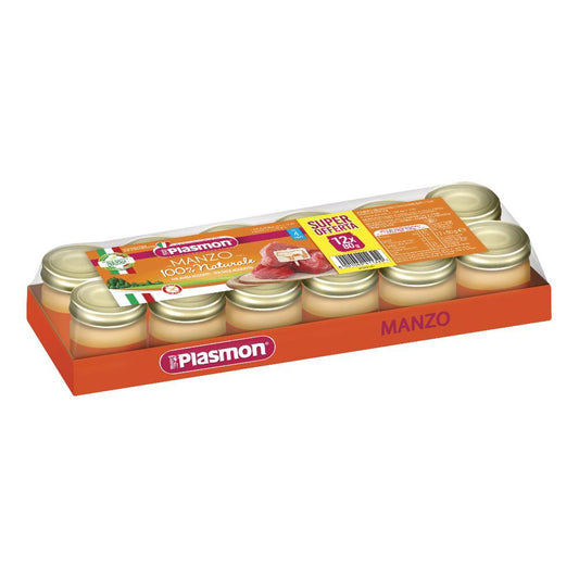 PLASMON OMOG MANZO 12X80G