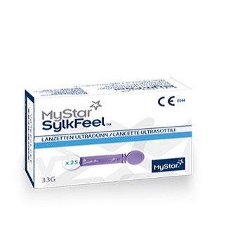 MYSTAR SYLKFEEL LANCETS50 G28