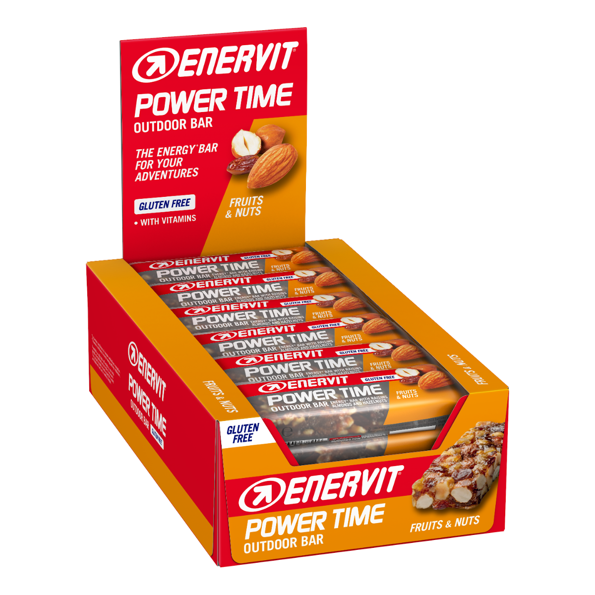 Enervit Power Time Frutta Secca 24 Barrette Da 35g