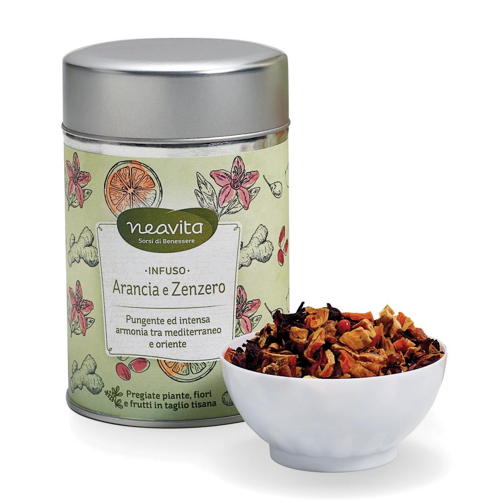 SILVER TIN ARANCIA ZENZERO