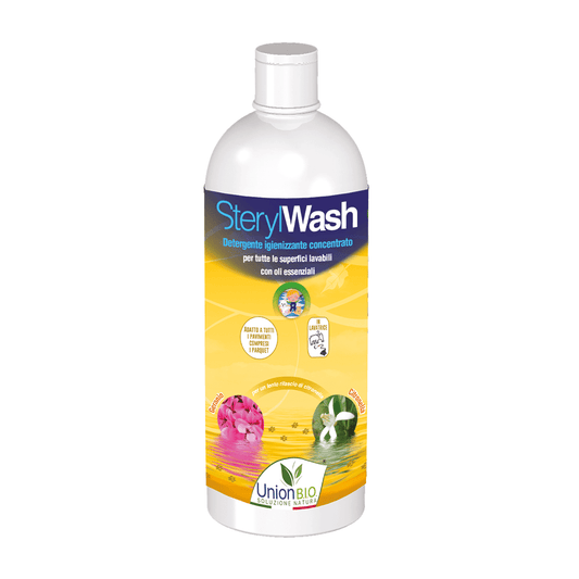 Sterylwash Detergente Igienizzante Naturale Concentrato Per Superfici Geranio/Citronella 1 Litro