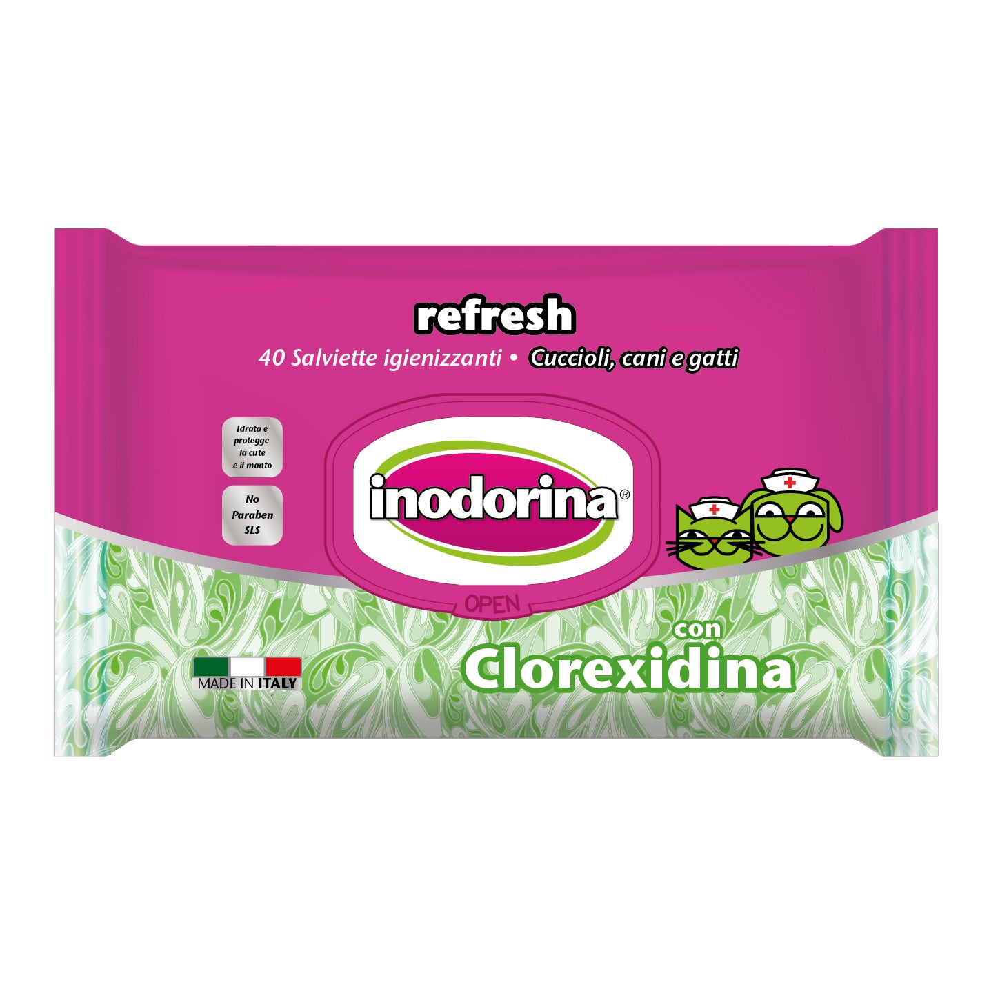 INODORINA SALVIETTE REFRESH CL