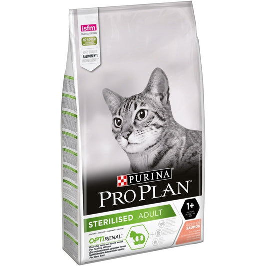 Purina Pro Plan Sterilised Gatto Crocchette Salmone Sacco 10kg