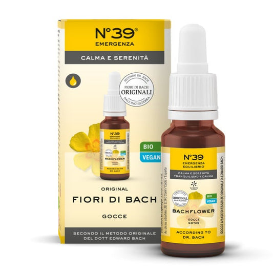 Lemon Pharma Miscela Bio N39 Ai Fiori Di Bach Gocce 20ml