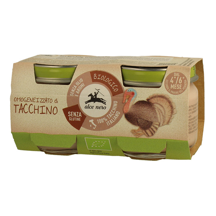 OMOGENEIZZATO TACCHI BIO 2X80G
