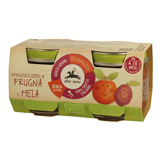 OMOGENEIZZATO PRUGNA MELA2X80G