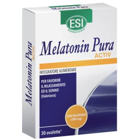 Esi Melatonin Pura Activ 30 Ovalette
