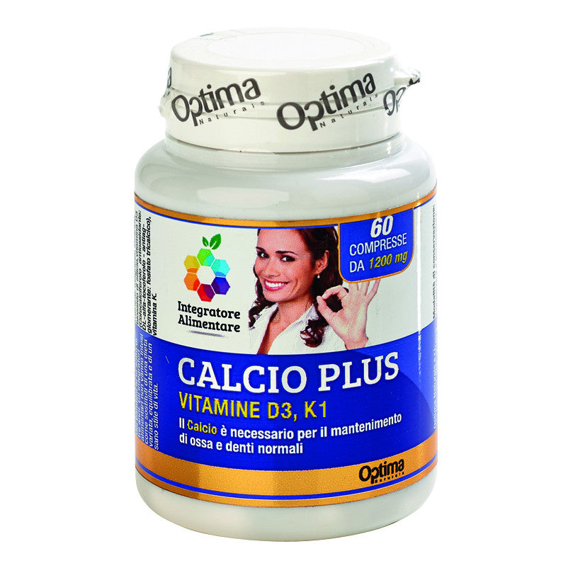 CALCIO PLUS VIT E/K 60CPR OPTIMA