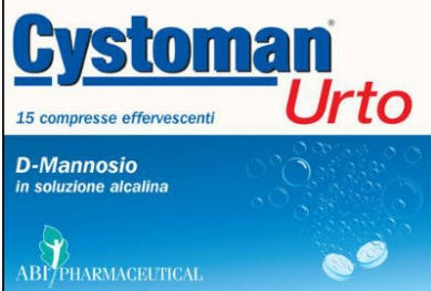 CYSTOMAN URTO 15 COMPRESSE EFFERVESCENTI