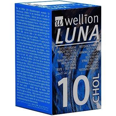 WELLION LUNA CHOLES STRIPS 10 PEZZI