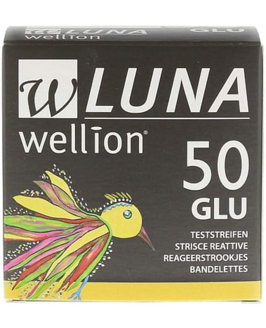 WELLION LUNA 50 STRIPS GLICEMIA