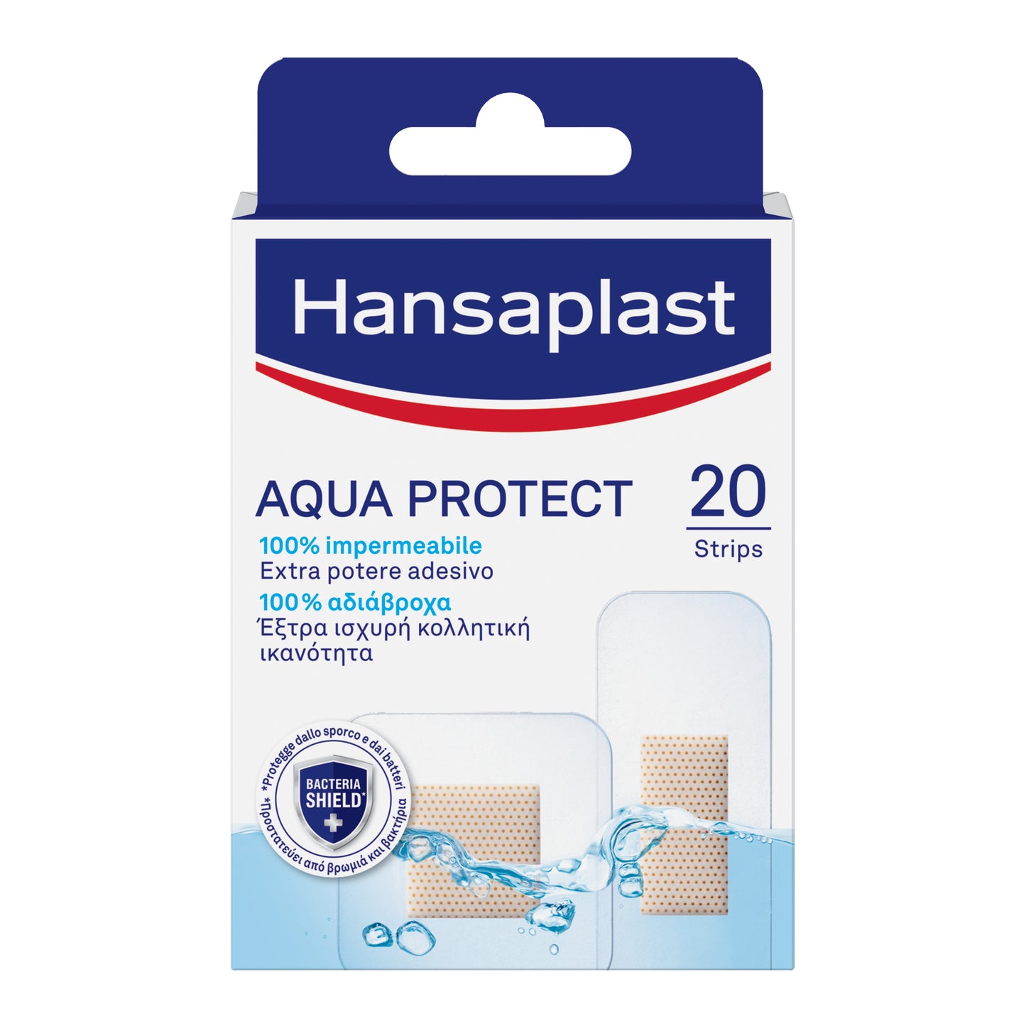 Hansaplast Cerotto Aqua Protect 20 Pezzi