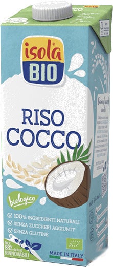Isola Bio Bevanda Di Riso Cocco 1L