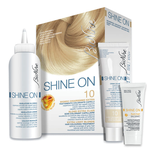 BIONIKE SHINE ON COLORAZIONE CAPELLI BIONDO CHIARISSIMO 10