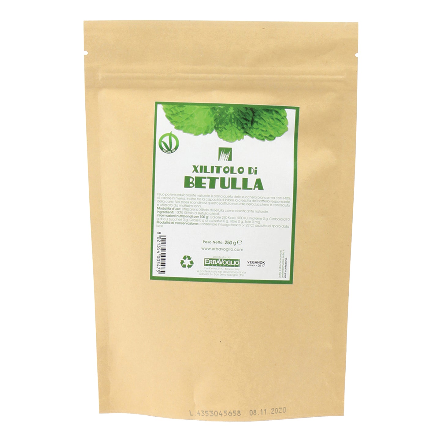 XYLITOLO DI BETULLA 250G