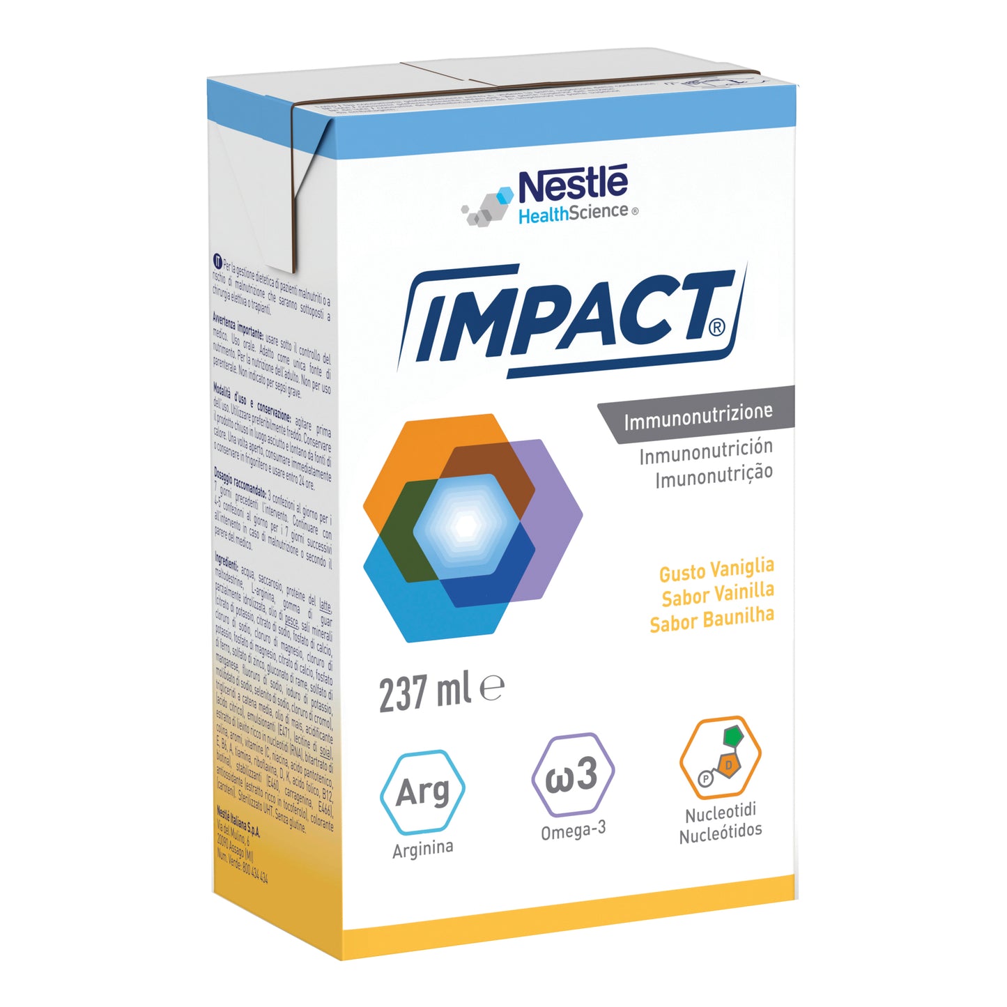 IMPACT ORAL VANIGLIA 3X237ML