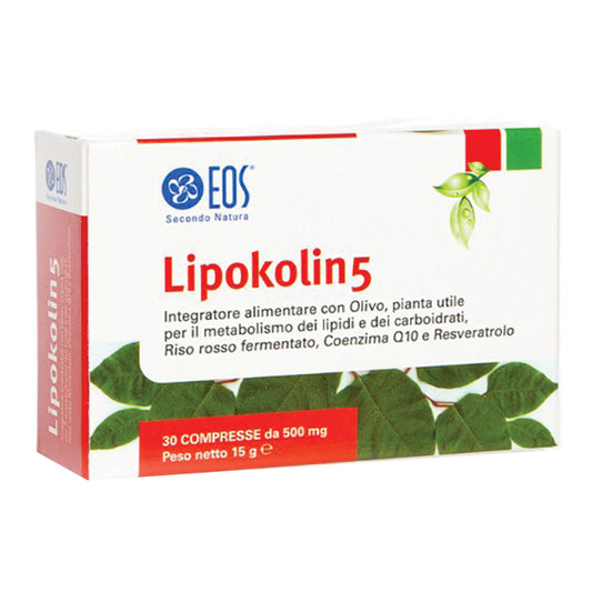 LIPOKOLIN 5 30CPR 500MG