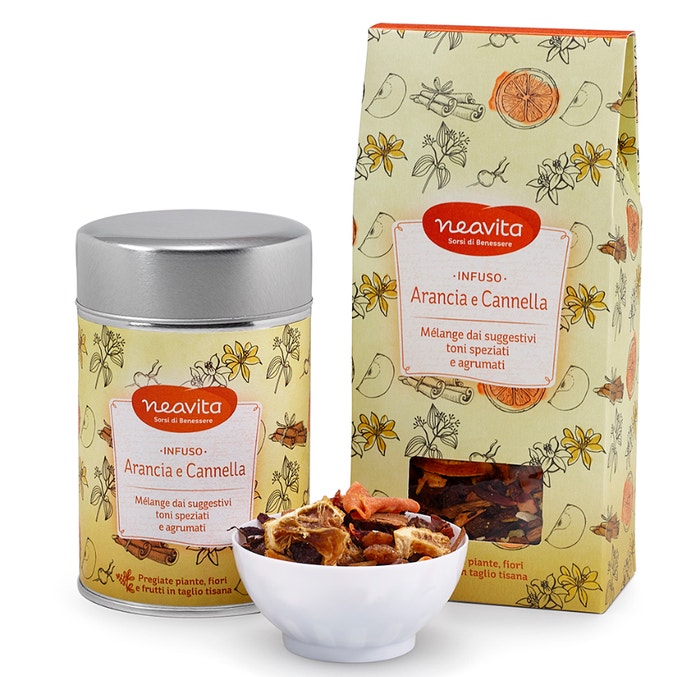 Neavita Ricarica Infuso Arancia Cannella 100g