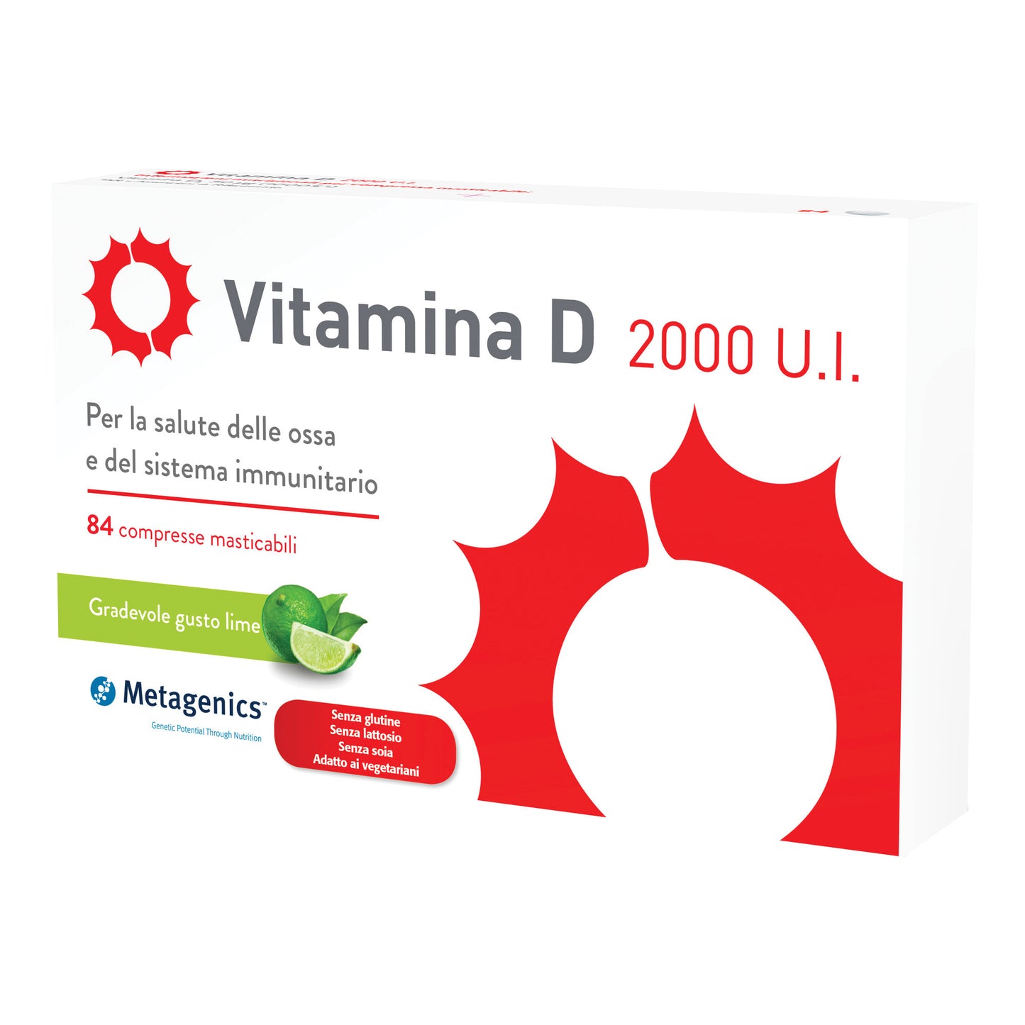 VITAMINA D 2000 UI 84 COMPRESSE METAGENICS