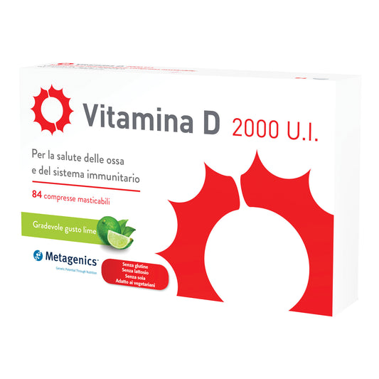 VITAMINA D 2000 UI 84 COMPRESSE METAGENICS