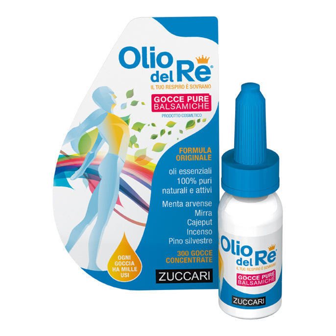 OLIO DEL RE GOCCE PURE BALSAMICHE 10 ML
