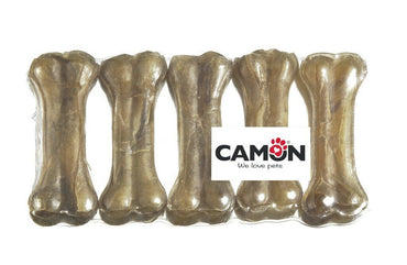 Camon Osso Di Pelle Bovina Per Cani 10cm 4 Pezzi 200g