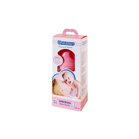 UNIFAMILY BIBERON TETTARELLA IN SILICONE 225ML GIRL