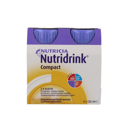 NUTRIDRINK COMPACT BANANA 4X125ML