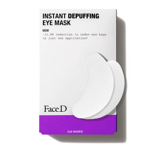 Face D Maschera Viso Defaticante Occhi Effetto Immediato 8 Patches